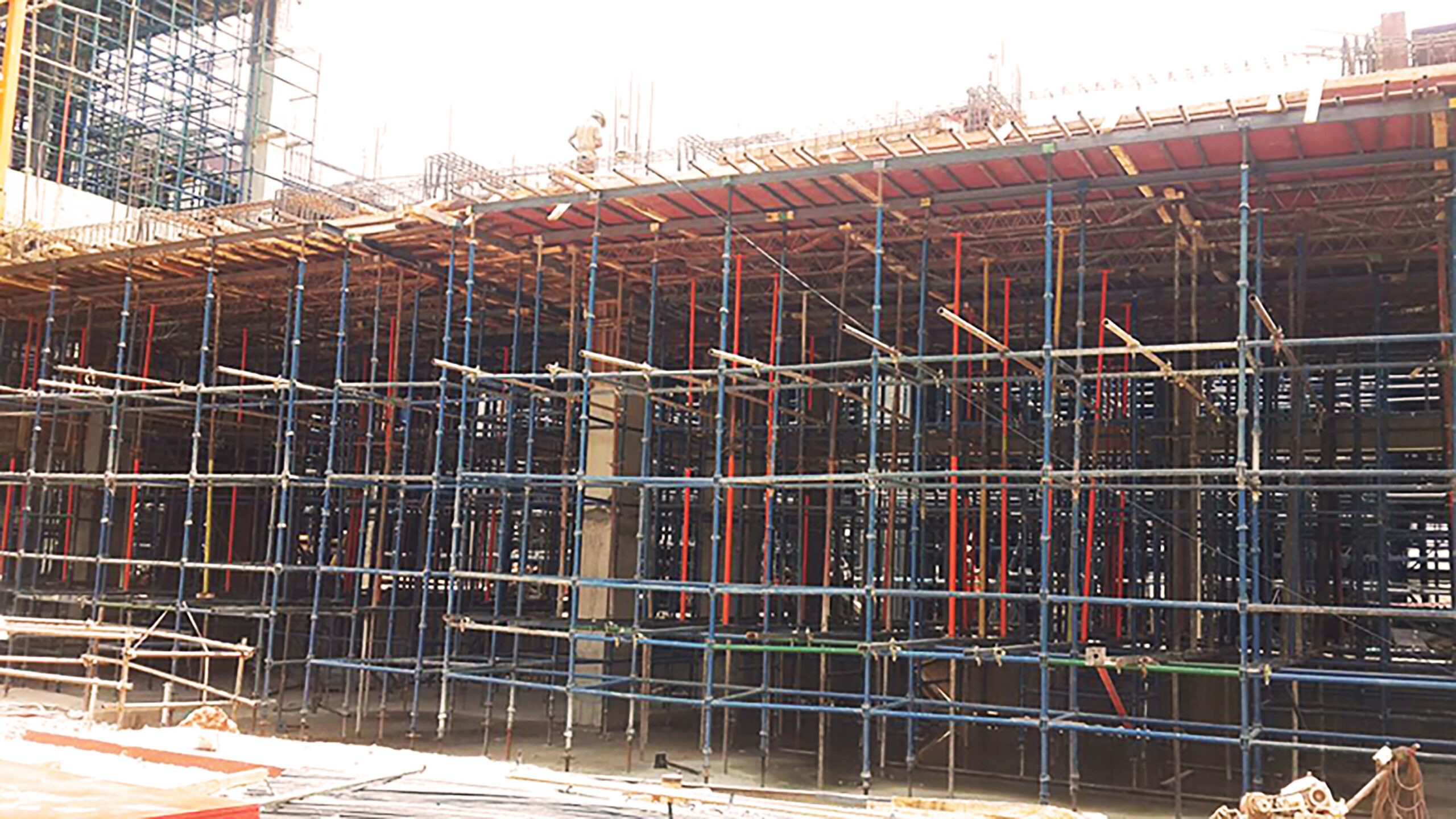 scaffolding material on hire